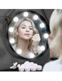 Set 10 becuri LED pentru oglinda make-up, cu