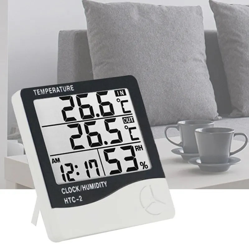 Set 3 x Termohigrometru digital - statie meteo