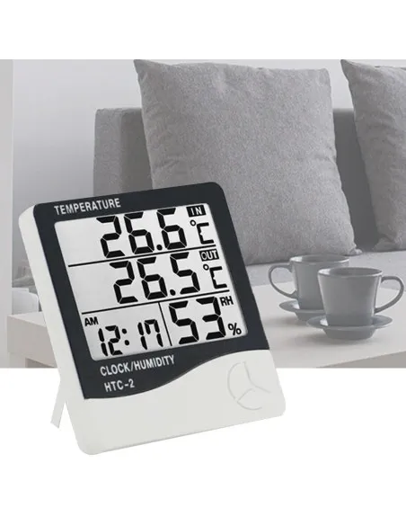 Set 3 x Termohigrometru digital - statie meteo