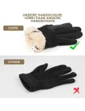 Mănuși GXCROR cu touch, unisex, manusi de iarnă potrivite pentru alergare, ciclism, drumeții, schi