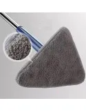 Lavetă Triunghiulară din Microfibră pentru Mop cu Cap Rotativ 360°
