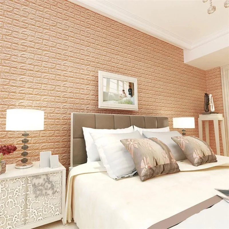 Set 5 Buc Tapet autoadeziv 3D (design caramida)