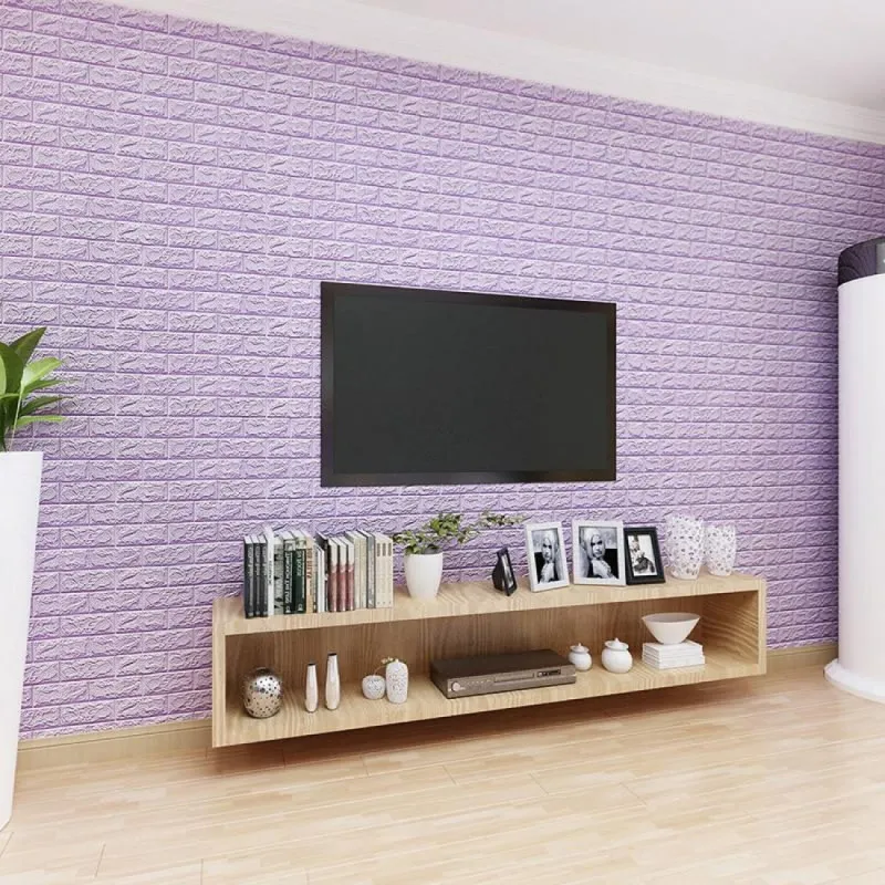 Set 5 Buc Tapet autoadeziv 3D (design caramida)