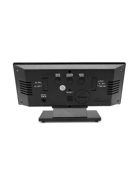 Ceas digital LED cu oglinda, litere mari, USB