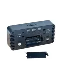 Ceas digital oglinda cu LED Verde, Rosu, Alb