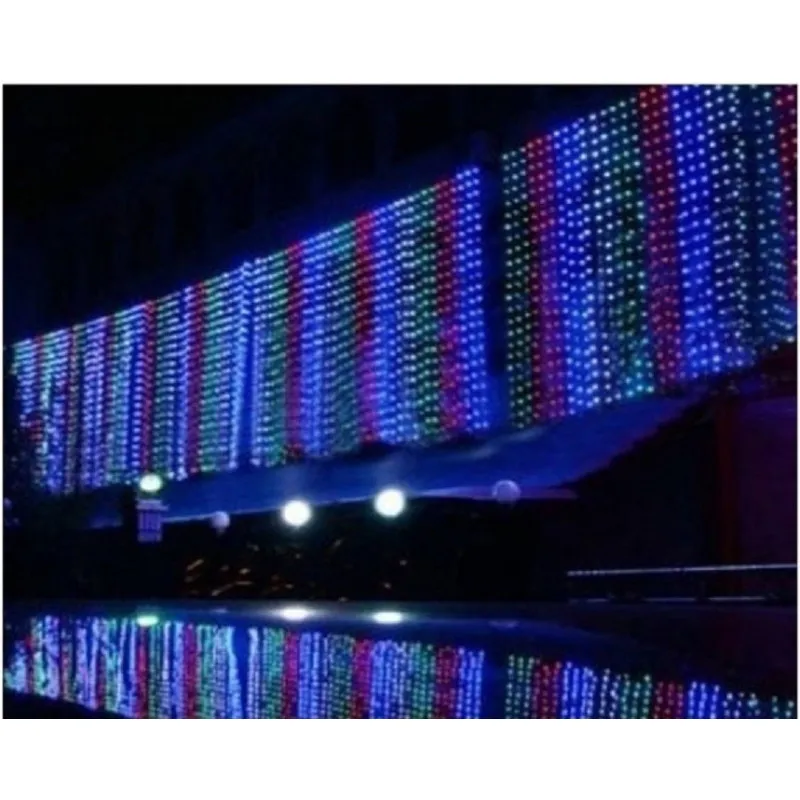 Instalatie craciun tip perdea, dimensiuni - 9x1m