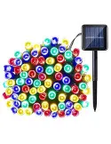 Instalatie 100 LED cu panou solar si controler