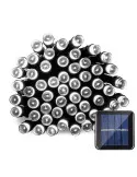 Instalatie 100 LED cu panou solar si controler