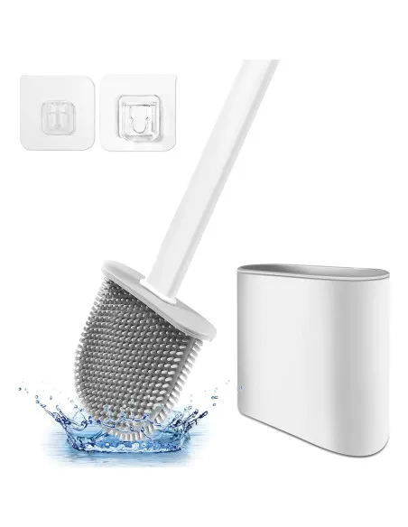 Perie din silicon pentru toaleta