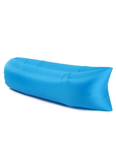Saltea Gonflabilă Tip Lazy Bag cu Umflare prin Aer