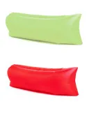 Saltea Gonflabilă Tip Lazy Bag cu Umflare prin Aer