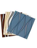 Set 5 placi tapet 4D, autoadeziv, 70x70cm, diverse culori