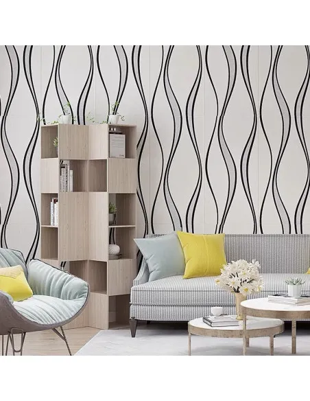 Set 5 placi tapet 4D, autoadeziv, 70x70cm, diverse culori