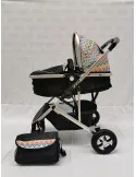 Carucior 2 in 1, 0-36 luni, RED-808, multicolor
