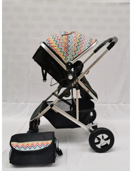 Carucior 2 in 1, 0-36 luni, RED-808, multicolor