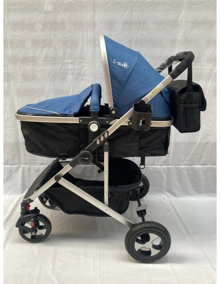Carucior 2 in 1, 0-36 luni, RED-808, multicolor