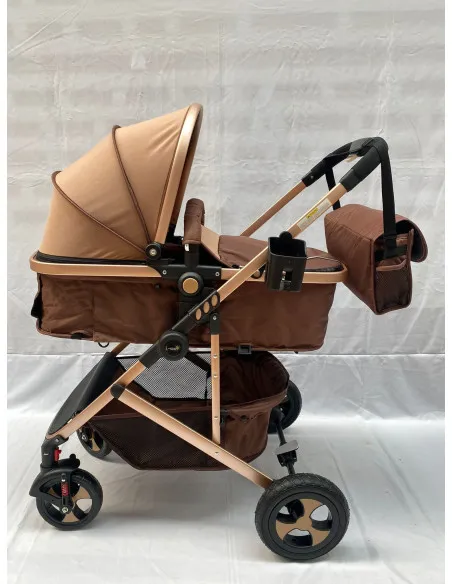 Carucior 2 in 1, 0-36 luni, RED-808, multicolor
