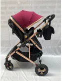 Carucior 2 in 1, 0-36 luni, RED-808, multicolor