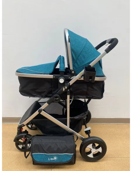 Carucior 2 in 1, 0-36 luni, RED-808, multicolor