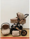 Carucior 3 in 1, landou transformabil in parte sport, 0-36 luni, RED-T3
