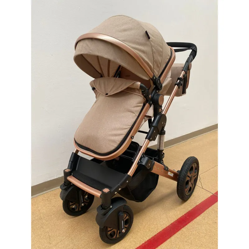 Carucior 3 in 1, landou transformabil in parte sport, 0-36 luni, RED-T3
