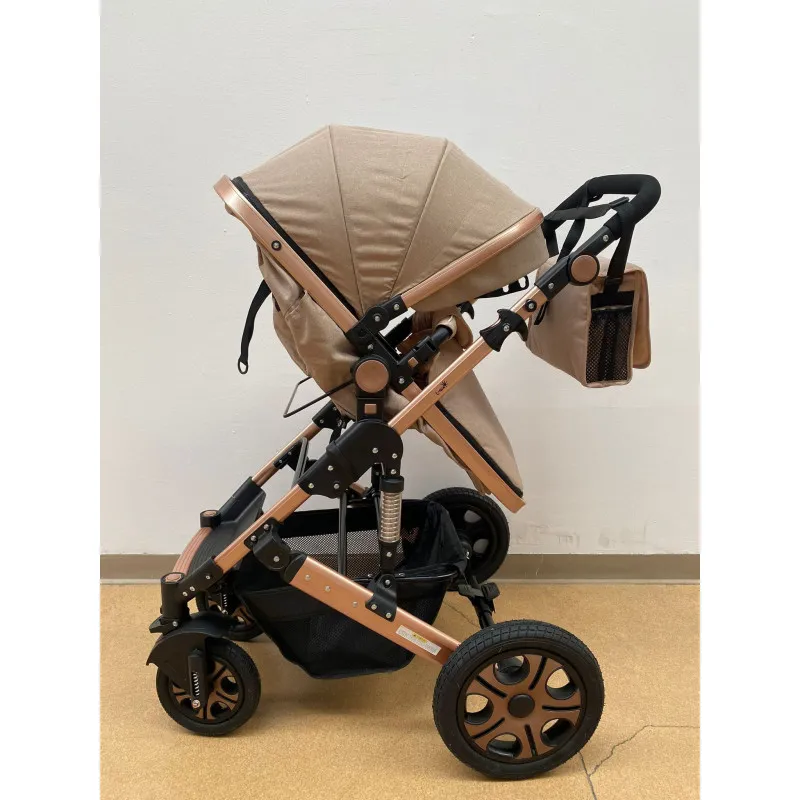Carucior 3 in 1, landou transformabil in parte sport, 0-36 luni, RED-T3