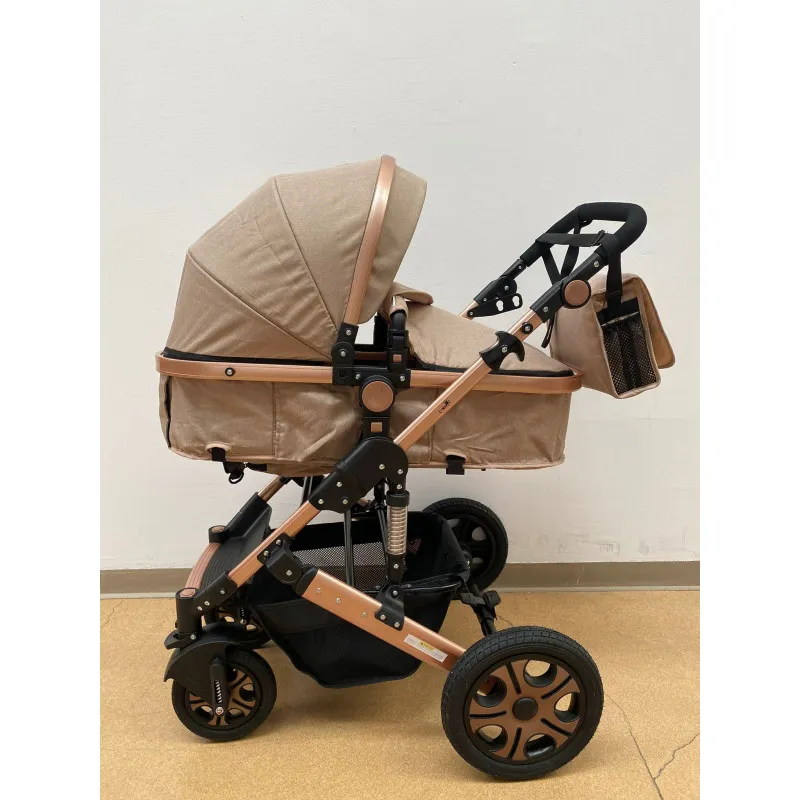 Carucior 3 in 1, landou transformabil in parte sport, 0-36 luni, RED-T3