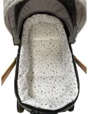 Carucior 3 in 1, 3 piese landou, sport si scoica, 0-36 luni, negru, RED-T6