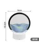 Lampa decorativa tip clepsidra, nisipuri miscatoare