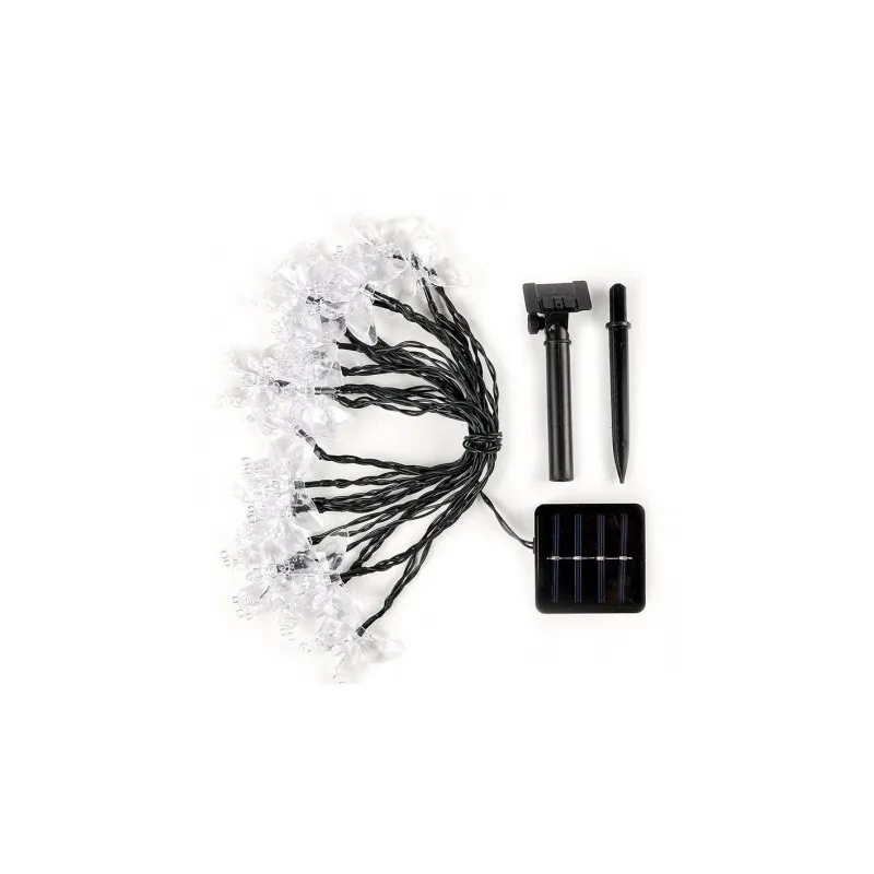 Set 2 x Instalatie solara 50 led , Fluturi Cristal