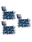 Set 3 x Instalatie LED solara 100 LED
