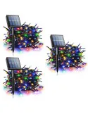 Set 3 x Instalatie LED solara 100 LED