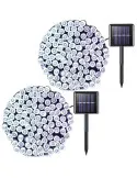 Set 3 x Instalatie LED solara 100 LED