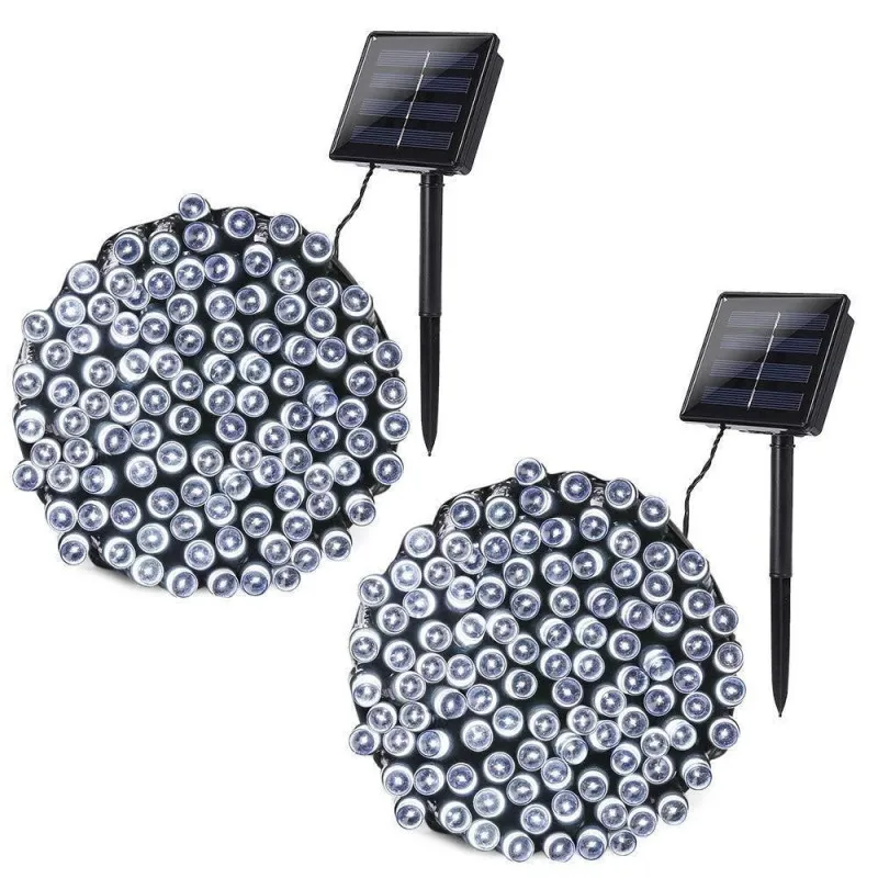 Set 3 x Instalatie LED solara 100 LED
