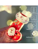Set 2 x Perdea LED Crăciun 3m – 10 Figurine (Stea, Fulg de Nea, Moș), Interior