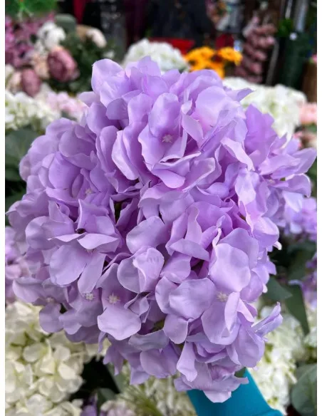 Hortensie artificiala, 45cm, diferite culori