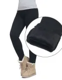 Set Colanti imitatie piele + colanti vatuiti simplii