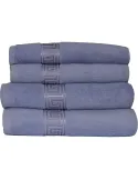 Set de 4 prosoape 100% bumbac pakistanez,super absorbante