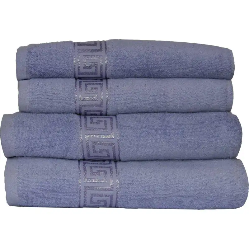Set de 4 prosoape 100% bumbac pakistanez,super absorbante