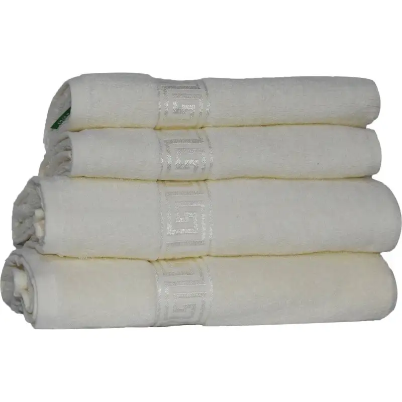 Set de 4 prosoape 100% bumbac pakistanez,super absorbante