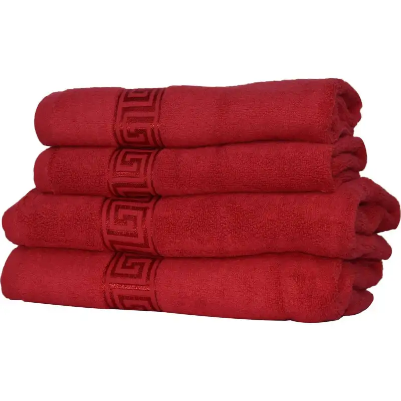 Set de 4 prosoape 100% bumbac pakistanez,super absorbante