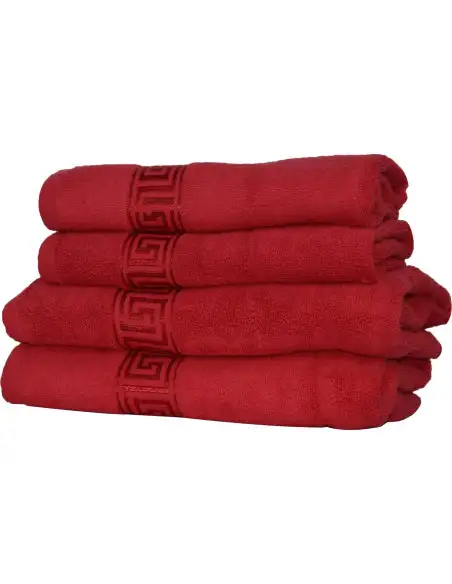 Set de 4 prosoape 100% bumbac pakistanez,super absorbante