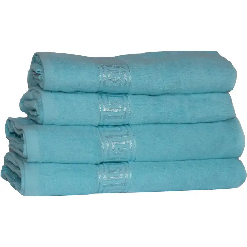 Set de 4 prosoape 100% bumbac pakistanez,super absorbante