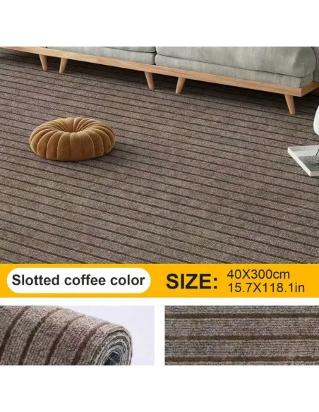 Mochetă Autoadezivă 40x300 cm – Instalare Rapidă, Antizgomot, Protecție Pardoseală, Material Absorbant