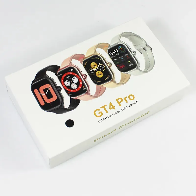 Ceas Smart GT4 Pro – Display HD Full Touch, Funcții Avansate
