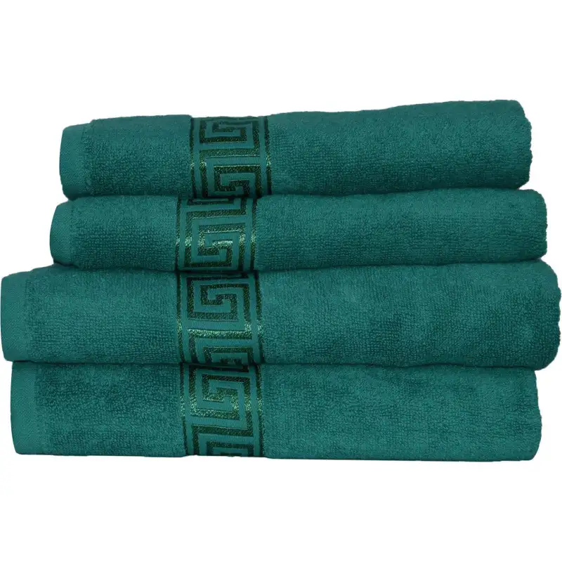 Set de 4 prosoape 100% bumbac pakistanez,super absorbante