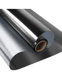 2 x Folie protectie solara pentru geamuri interioare, cu efect de oglinda, UV, 60x200cm