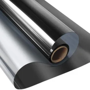 2 x Folie protectie solara pentru geamuri interioare, cu efect de oglinda, UV, 60x200cm 2