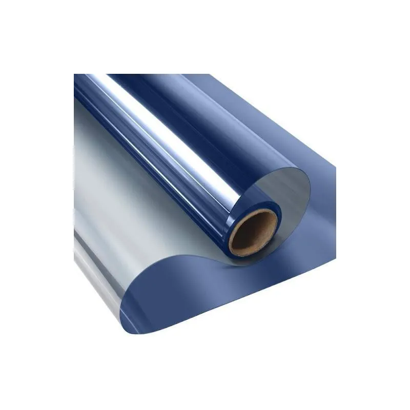 2 x Folie protectie solara pentru geamuri interioare, cu efect de oglinda, UV, 60x200cm