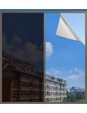2 x Folie protectie solara pentru geamuri interioare, cu efect de oglinda, UV, 60x200cm